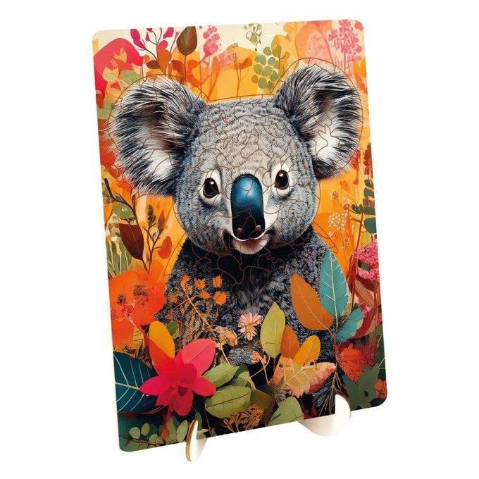 Drevené puzzle – Zvířata Koala