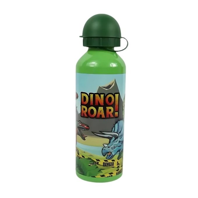 Láhev kovová 500 ml Dino Roar