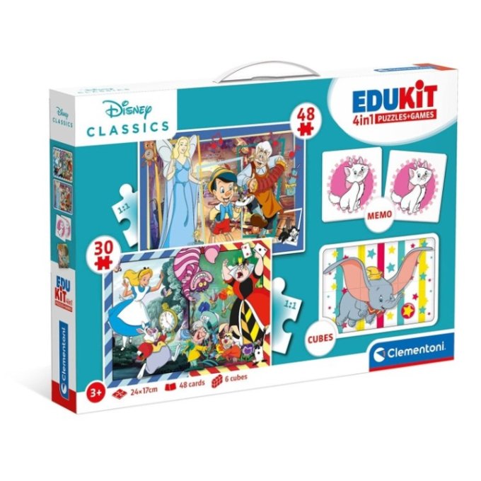 Clementoni – Disney Classics soubor her 4v1
