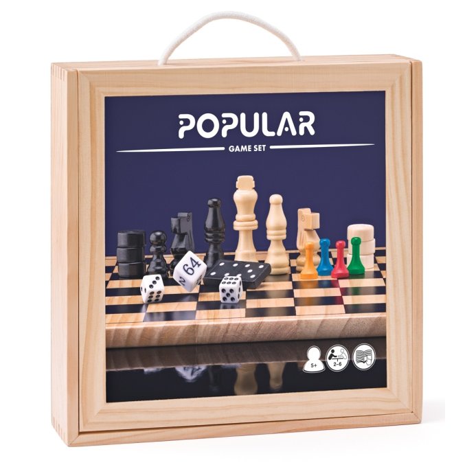 Popular - Soubor deskových her 7v1