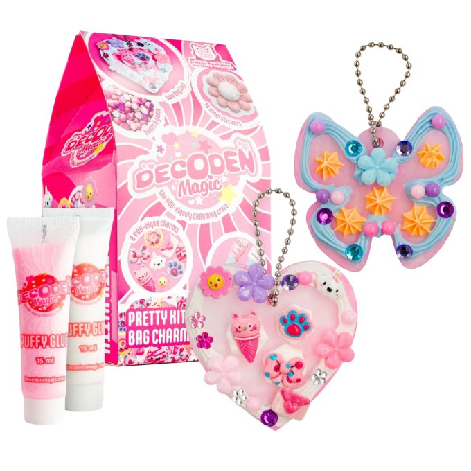 Decoden Magic – Výroba přívěsků Pretty Kitty
