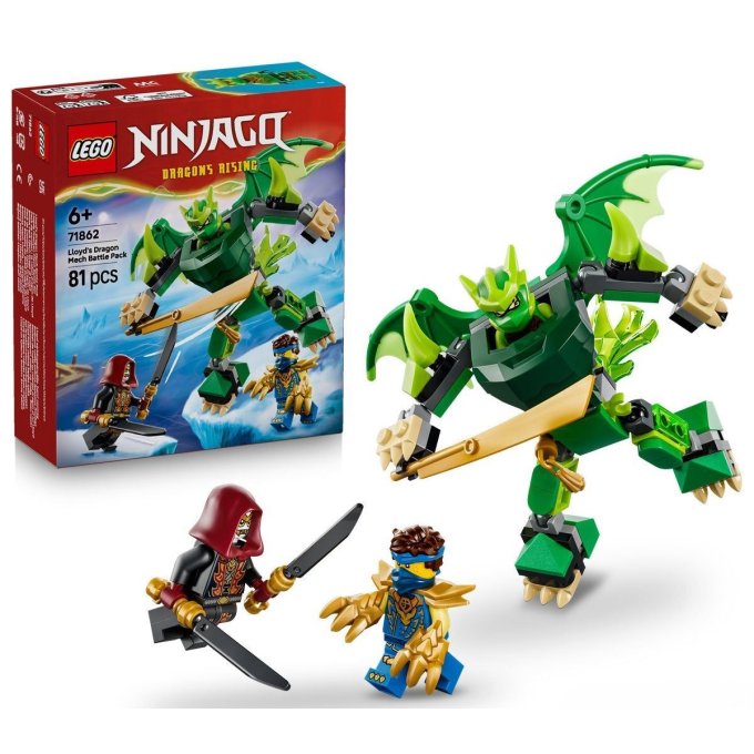 71862 Lego Ninjago – Bojový balíček: Lloydův dračí oblek