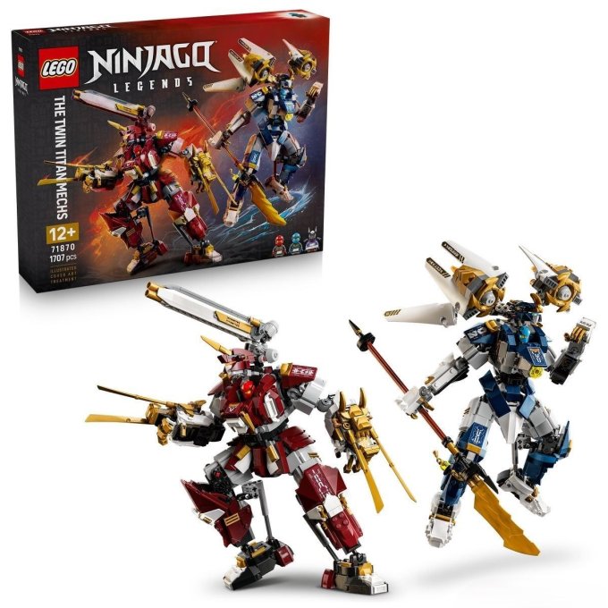 71870 Lego Ninjago - Dvojice titánských robotů