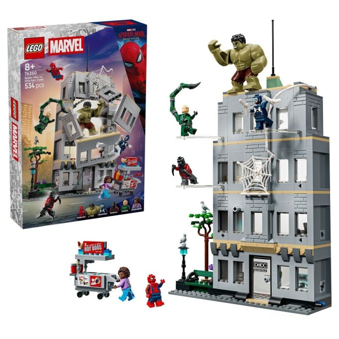 76350 Lego Marvel - Epické střetnutí: Spider- Man vs. Hulk