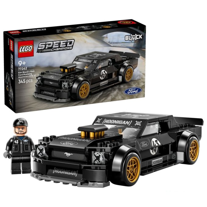 77262 Lego Speed Champions - Blockův '65 Ford Mustang Hoonicorn V1
