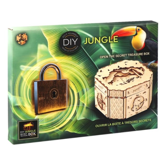 DIY hlavolamový box - Džungle