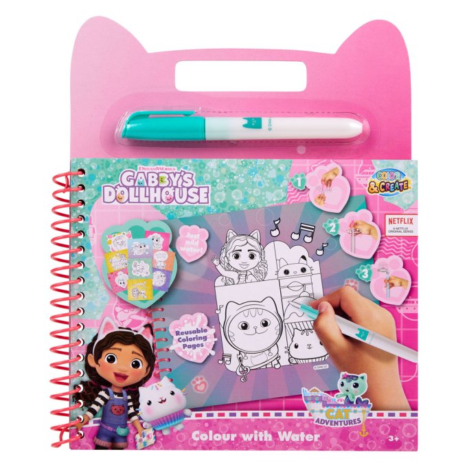 Gabby's Dollhouse – Malování vodou
