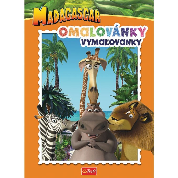 Madagaskar - Omalovánky