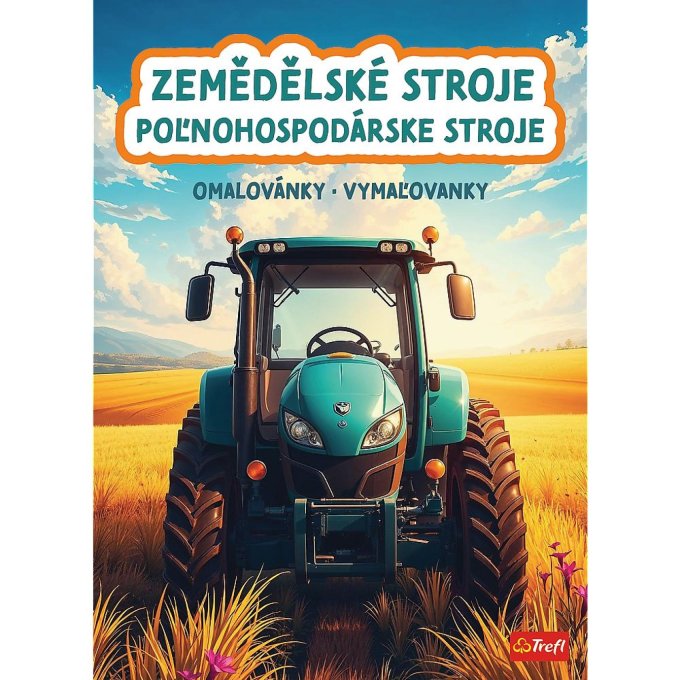 Omalovánky - Zemědělské stroje