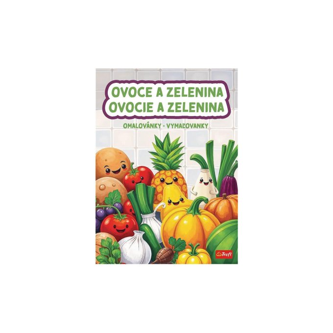 Omalovánky - Ovoce a zelenina
