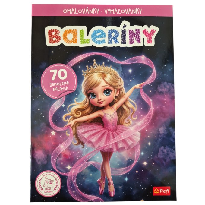 Omalovánky - Baleríny