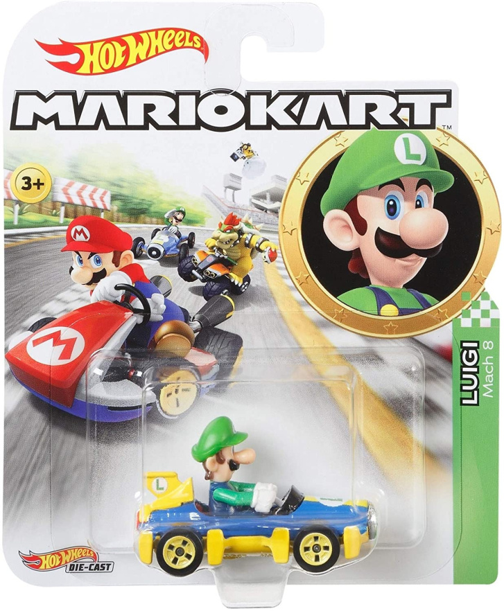 Hot Wheels - Super Mario autíčko