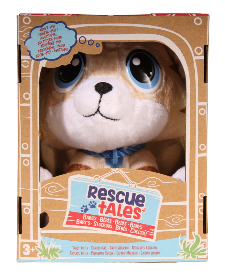 Rescue Tales Babies - Plyšové zvířátko 16,5 cm