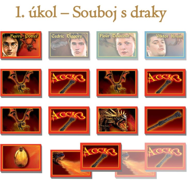 Harry Potter - Turnaj tří kouzelnických škol 3v1