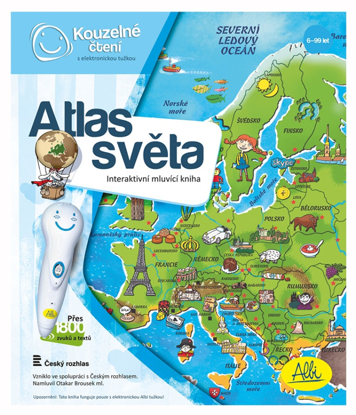 Kouzelné čtení - Atlas světa