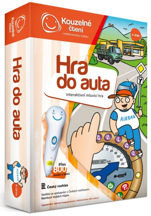 Kouzelné čtení - Hra do auta