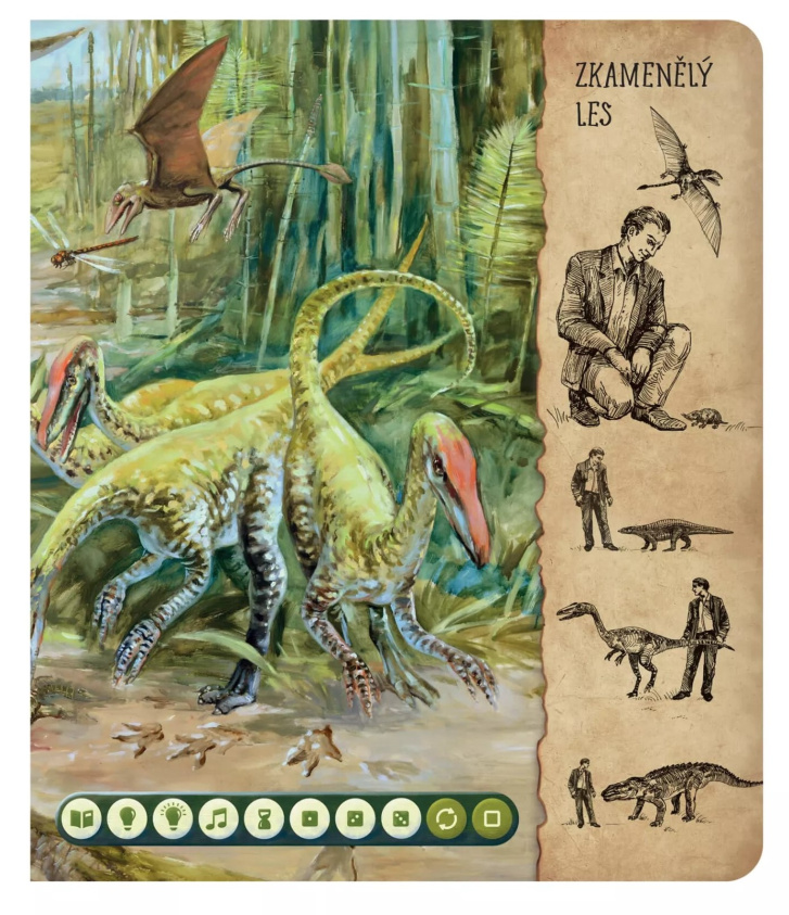 Kouzelné čtení - Dinosauři