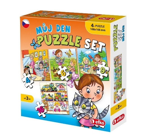 Puzzle 4v1 – Můj den