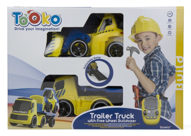 RC - Nákladní auto s přívěsem