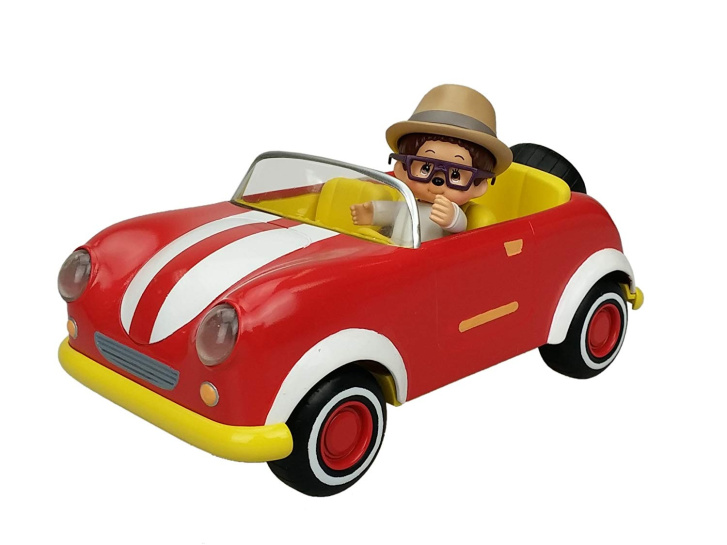 Monchhichi autíčko s figurkou