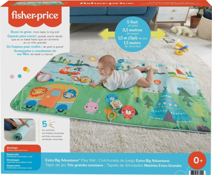Fisher-Price - Dobrodružná hrací podložka