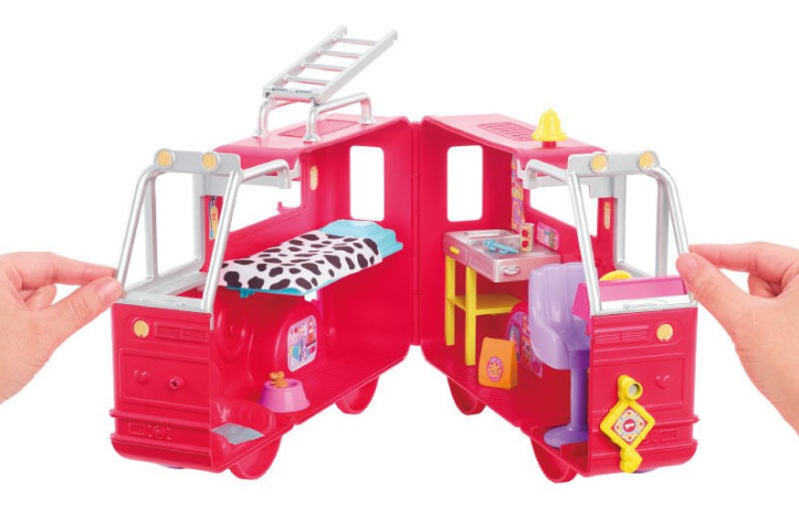 Barbie Chelsea – Hasičské auto