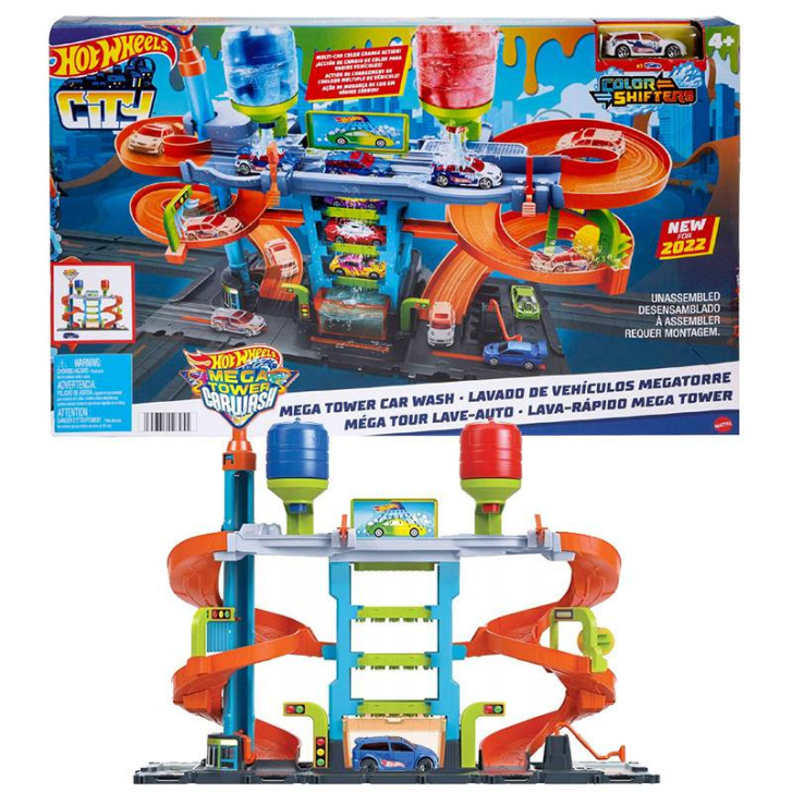 Hot Wheels City – Mega automyčka