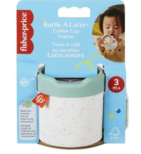 Fisher-Price - Kousátko a chrastítko