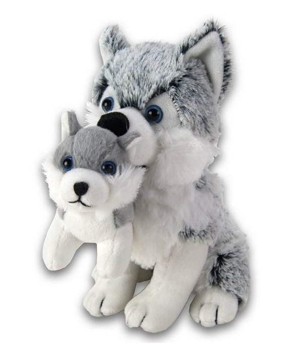 Plyšový pejsek Husky 30 cm