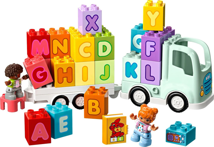 10421 Lego Duplo – Náklaďák s abecedou