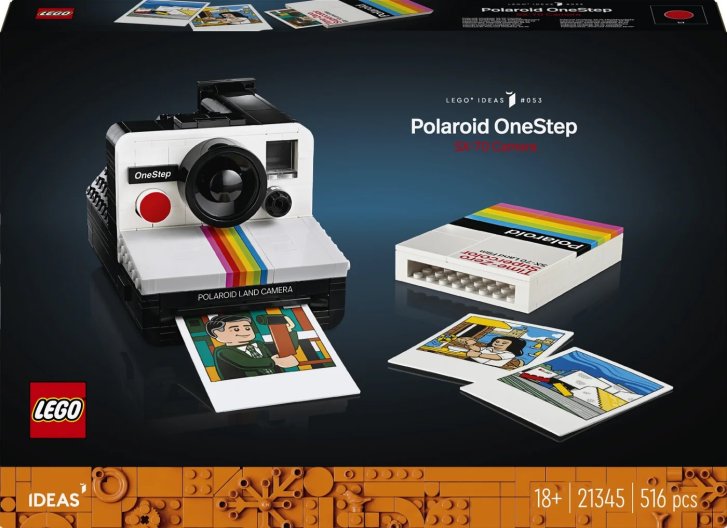 21345 Lego Ideas – Fotoaparát Polaroid Onestep SX-70