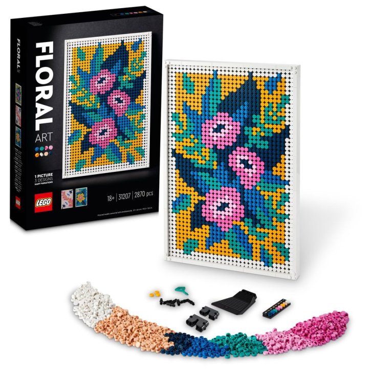 31207 Lego Art – Floral