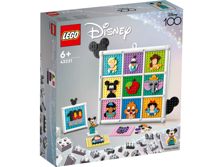 43221 Lego Disney – 100 let oblíbených animovaných postaviček Disneyho