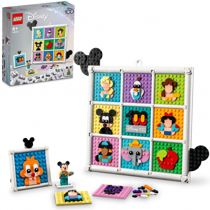 43221 Lego Disney – 100 let oblíbených animovaných postaviček Disneyho