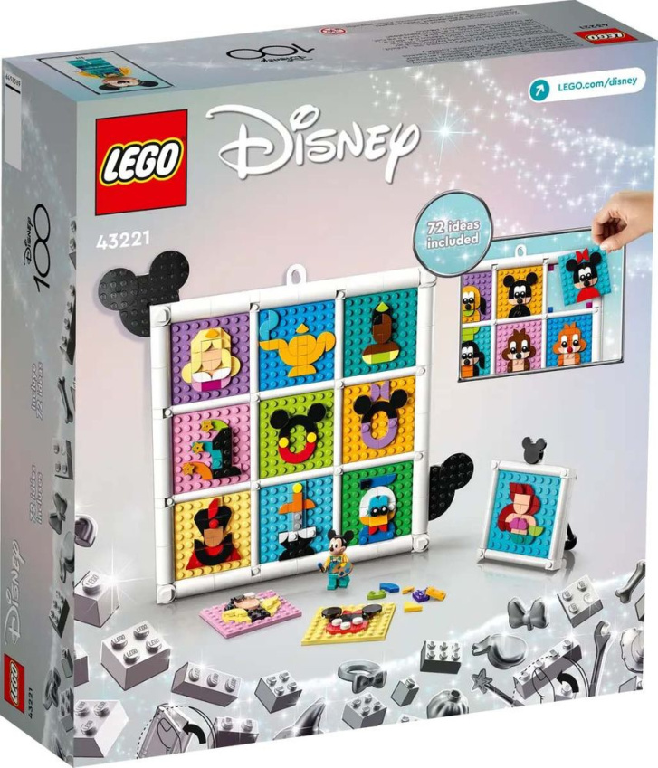 43221 Lego Disney – 100 let oblíbených animovaných postaviček Disneyho