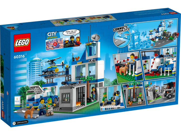 60316 Lego City – Policejní stanice