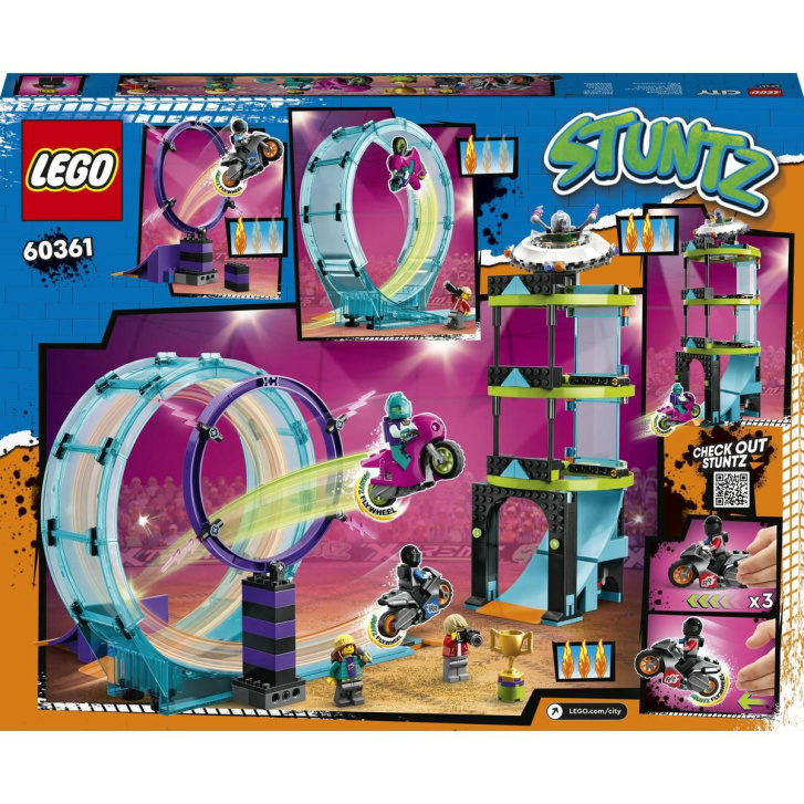 60361 Lego City – Nejbláznivější kaskadérská výzva