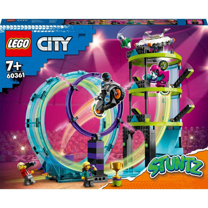 60361 Lego City – Nejbláznivější kaskadérská výzva