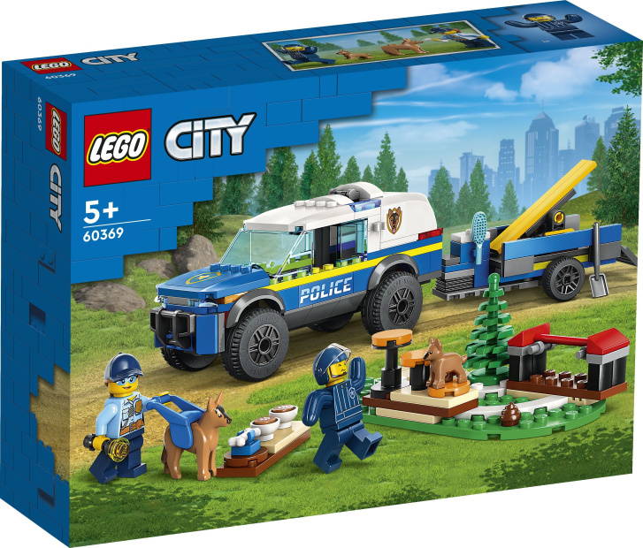60369 Lego City – Mobilní cvičiště pro policejní psy
