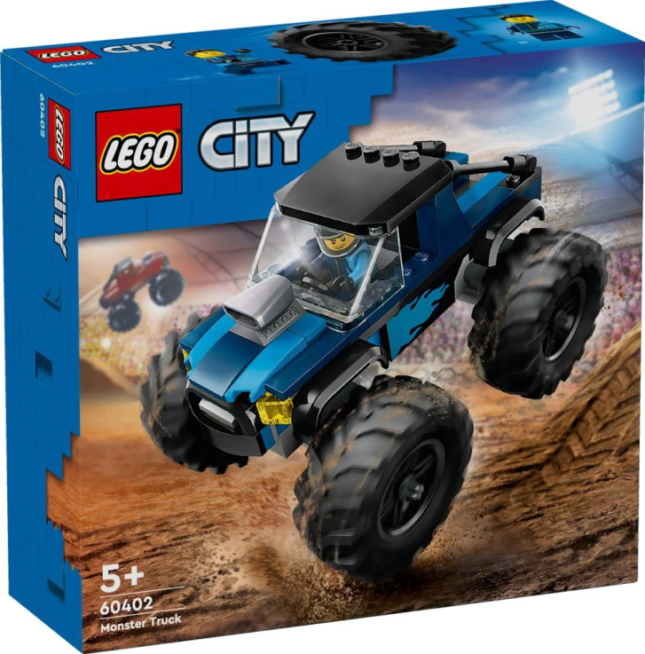 60402 Lego City – Modrý monster truck