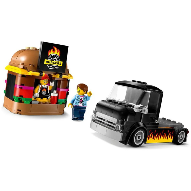 60404 Lego City – Hamburgerový truck