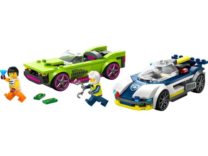 60415 Lego City – Honička policejního auta a sporťák