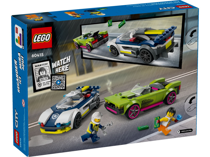 60415 Lego City – Honička policejního auta a sporťák