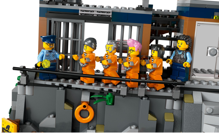60419 Lego City - Policie a vězení na ostrově