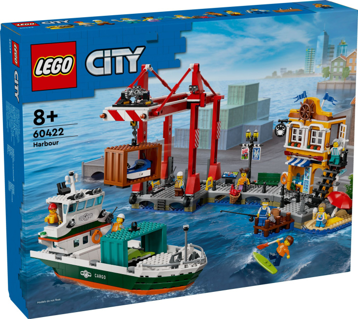 60422 Lego City – Přístav s nákladní lodí