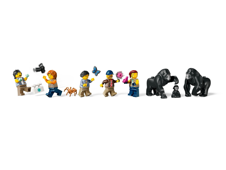 60437 Lego City – Helikoptéra na průzkum džungle v základním táboře