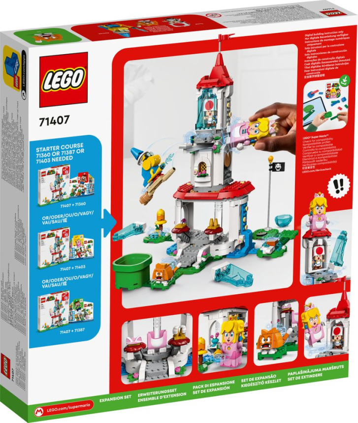 71407 Lego Super Mario – Kočka Peach a ledová věž