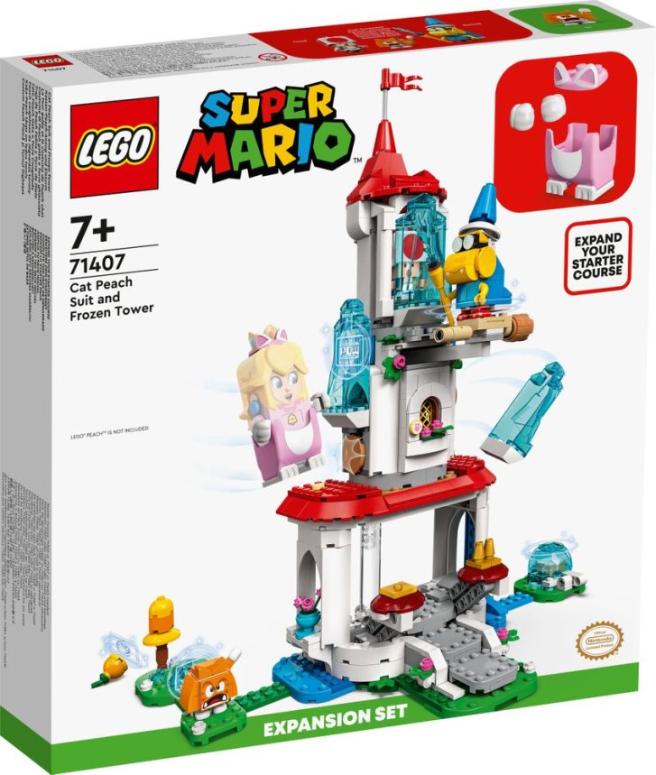 71407 Lego Super Mario – Kočka Peach a ledová věž