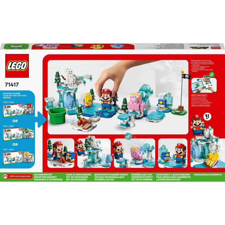 71417 Lego Super Mario – Fliprus a sněžné dobrodružství