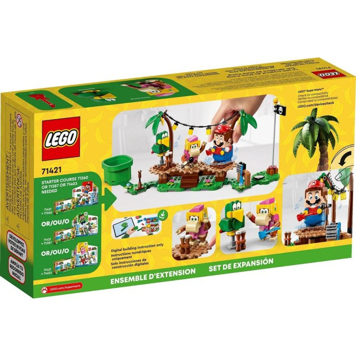 71421 Lego Super Mario – Dixie Kong a koncert v džungli – rozšiřující set